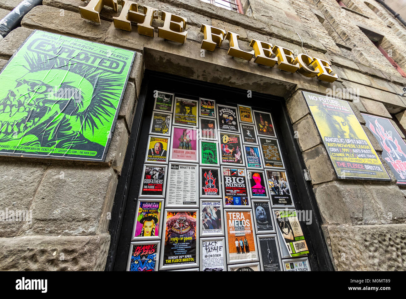 Il vello, iconico live music venue Foto Stock