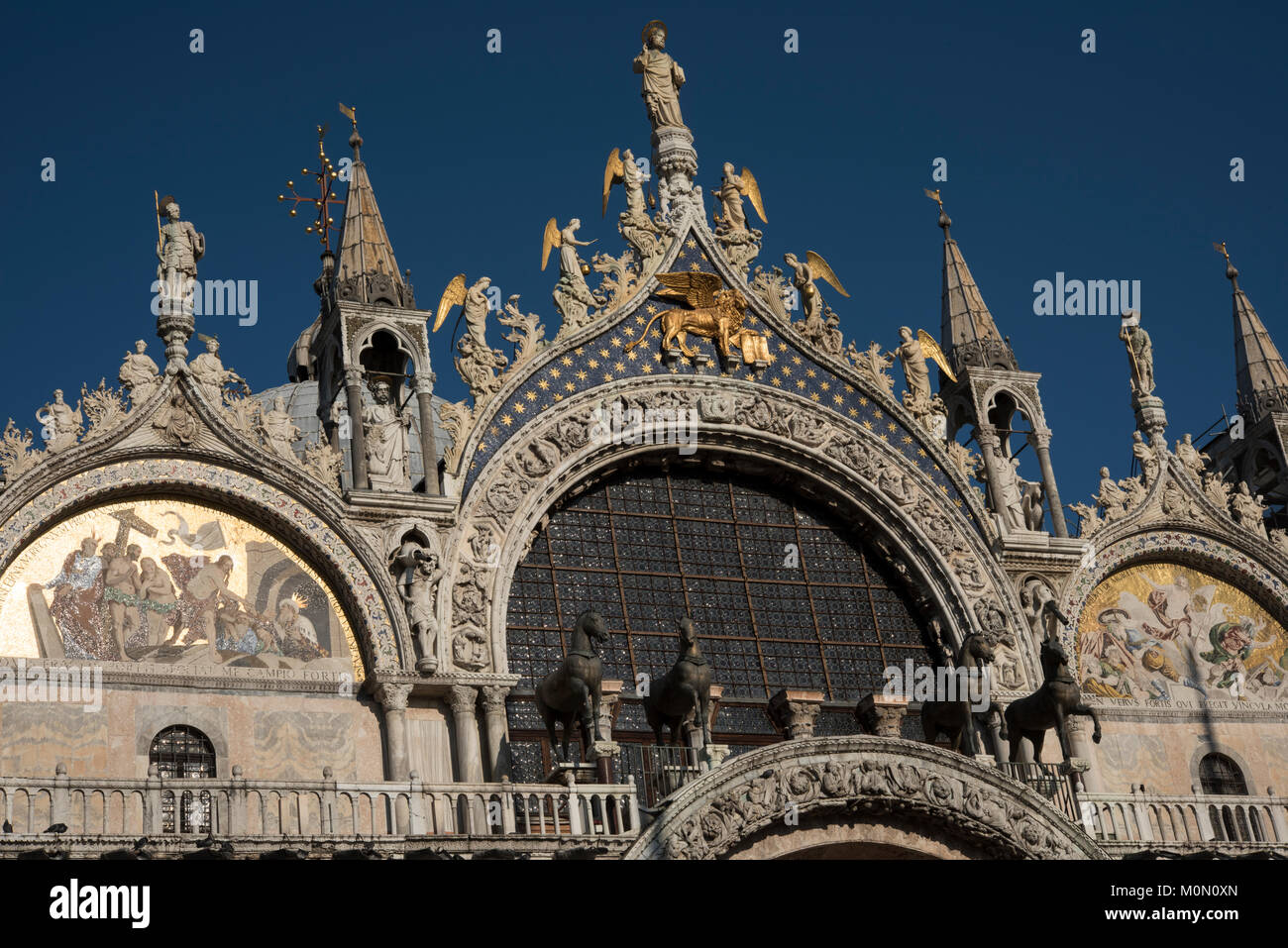 Basilica di San Marco, San Marco, Venezia Foto Stock