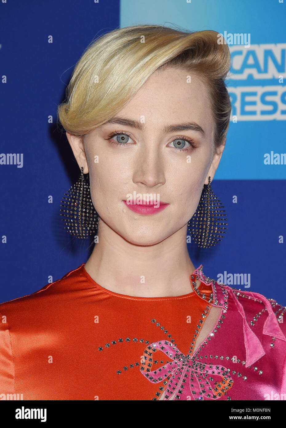 SAORISE RONAN US attrice cinematografica arriva alla XXIX annuale di Palm Springs International Film Festival Film Awards Gala a Palm Springs Convention Center il 2 gennaio 2018 in Palm Springs, California. Photo: Jeffrey Mayer Foto Stock