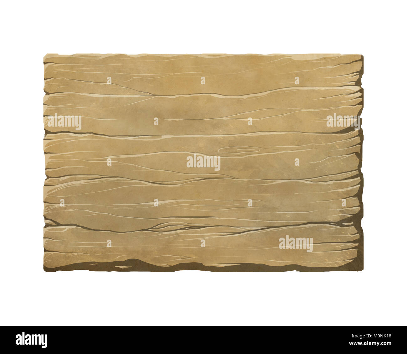 Colorato realistica del pannello in legno, plank o un segno. Gioco Fantasy elemento di interfaccia o illustrazione. Foto Stock Colorato realistica del pannello in legno, plank o un segno. Gioco Fantasy elemento di interfaccia o illustrazione. Foto Stock