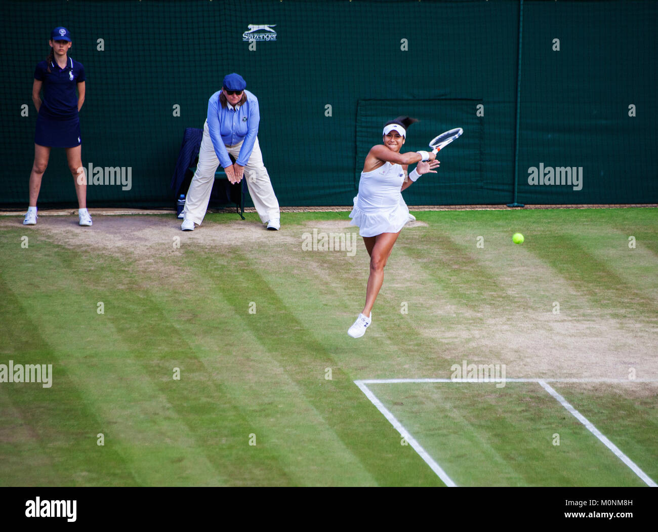 Heather Watson in Gran Bretagna da n. 1 femmina giocatore di tennis Foto Stock