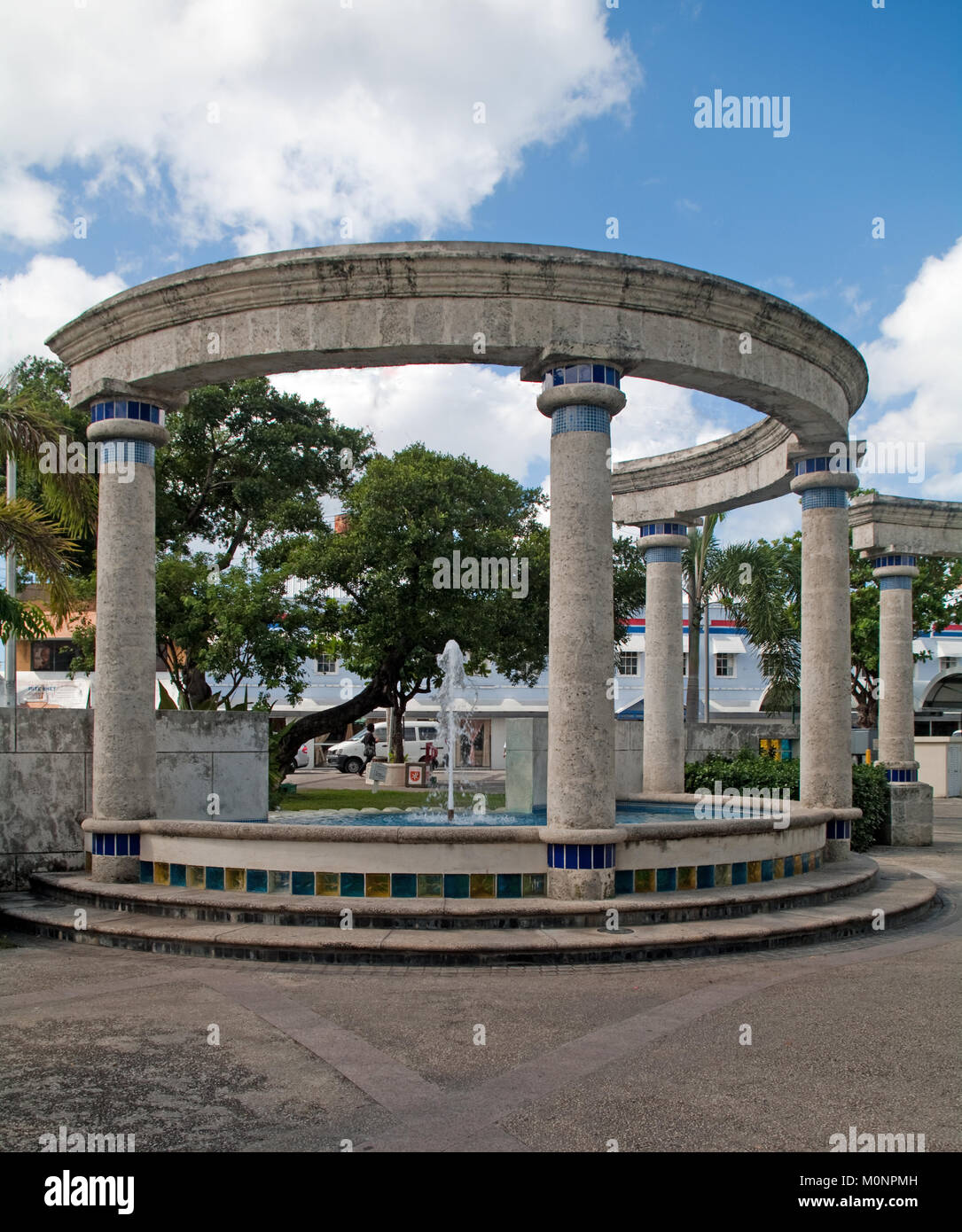 Bridgetown, Barbados, carenaggio, Downtown, Caraibi, West Indies, Piazza Indipendenza, St Michael, Foto Stock