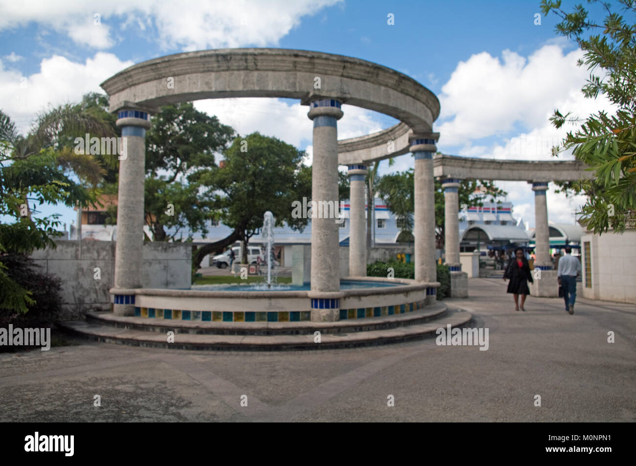Bridgetown, Barbados, carenaggio, Downtown, Caraibi, West Indies, Piazza Indipendenza, St Michael, Foto Stock