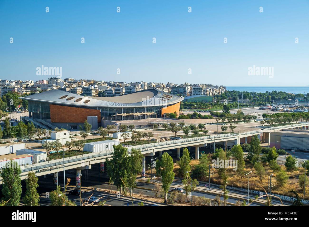 Grecia,Atene,Paleo Faliro district,l'Faliro Zone costiere Olympic Sports Complex Foto Stock