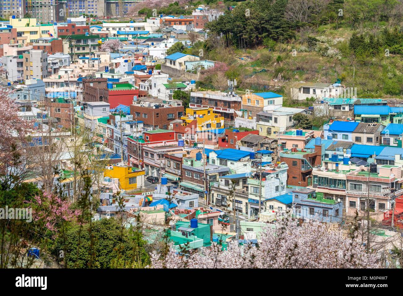Corea del sud, sud Gyeongsang provincia,Busan,Saha-gu district Foto Stock