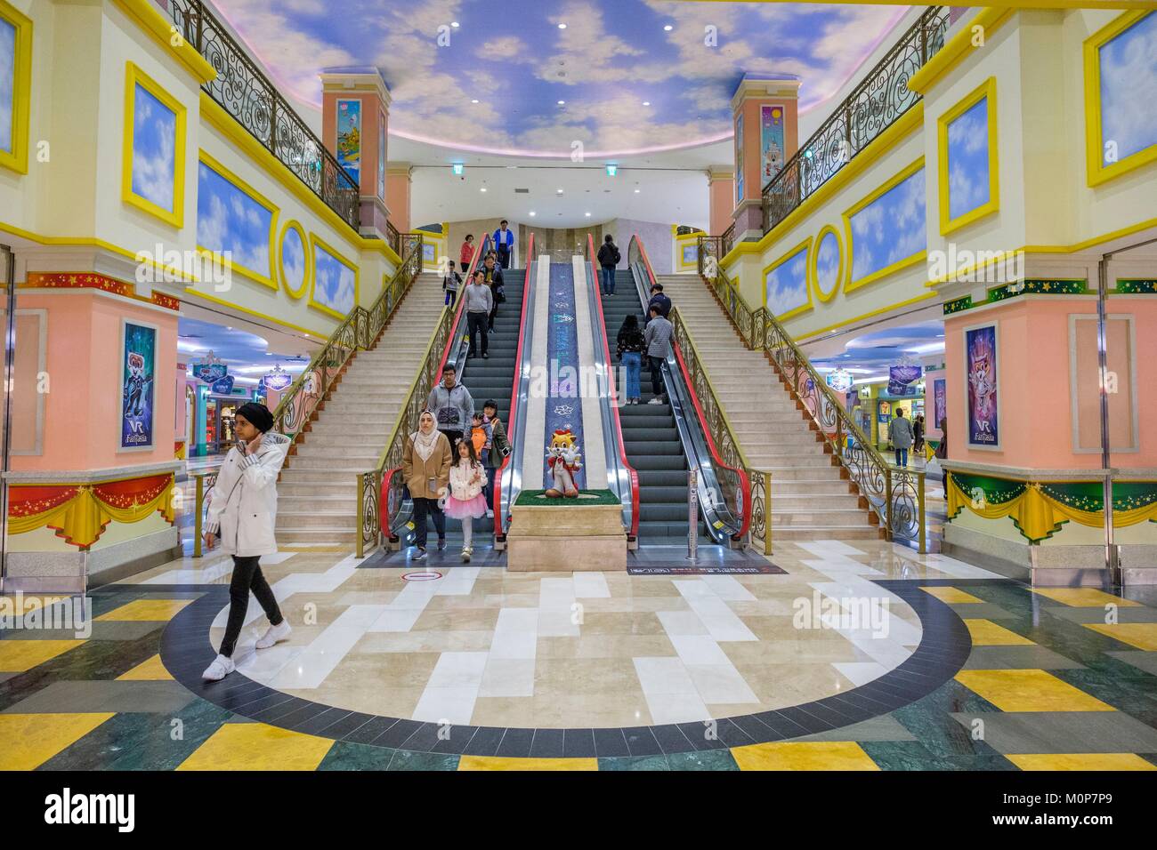 Corea del Sud,Seoul,Songpa-gu district,Lotte World Mall Foto Stock