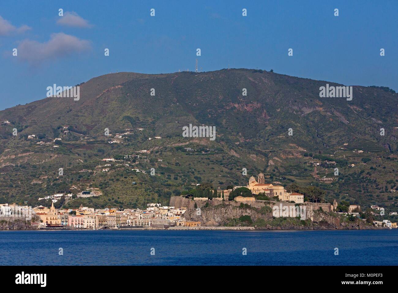 L'Italia,Sicilia,Isole Eolie,isola di Lipari Foto Stock