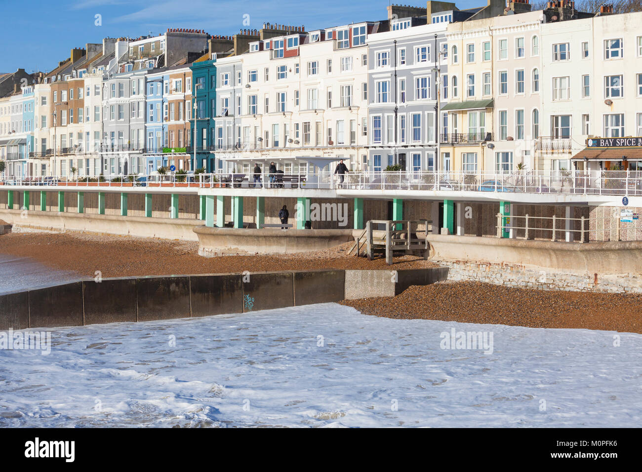 Hastings e bottiglia vicolo, East Sussex Foto Stock