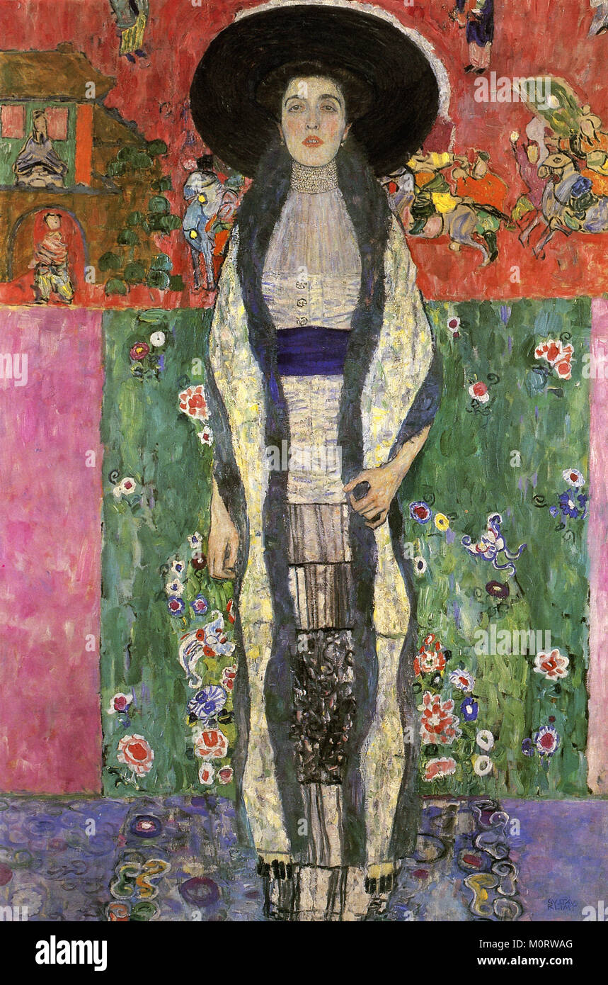 Gustav Klimt - Ritratto di Adele Bloch Bauer II Foto Stock