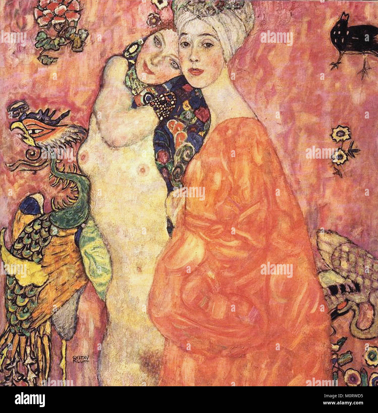 Gustav Klimt donne amici Foto Stock