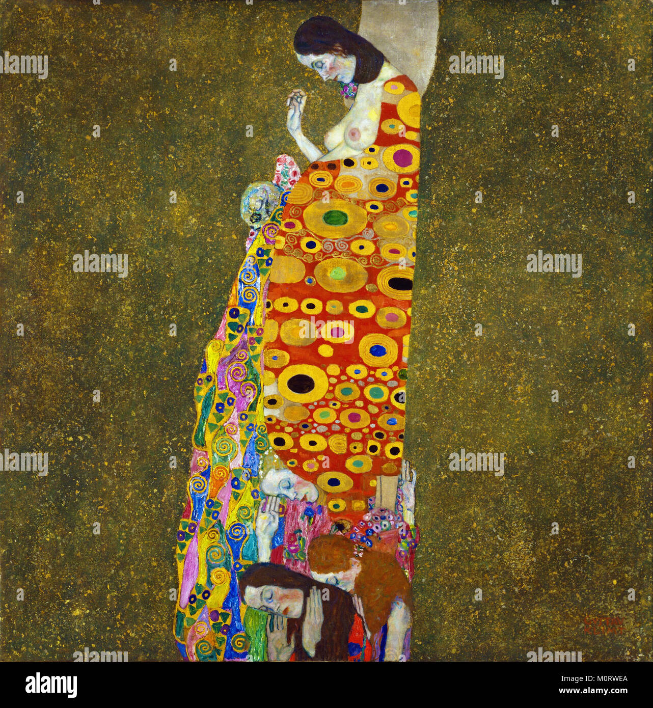 Gustav Klimt - speranza, II - MoMA di New-york Foto Stock