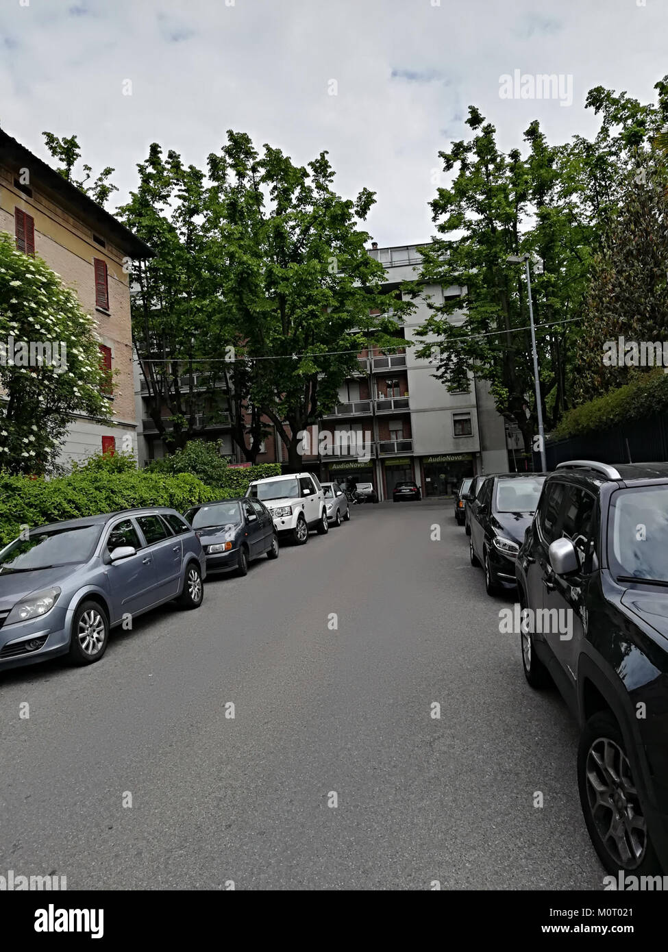 Questa immagine cattura un evento a Carpi, Reggio Emilia, Italia, tenutosi il 25 aprile 2017, probabilmente commemorando la Festa della Liberazione, una festa nazionale che segna la fine dell'occupazione della seconda guerra mondiale. Foto Stock