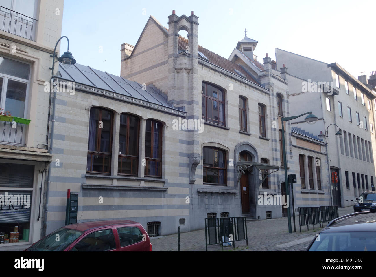 Il Catteau Horta si riferisce a un'opera o a un progetto che probabilmente coinvolge elementi architettonici o artistici legati all'Art Nouveau belga, evidenziando caratteristiche progettuali specifiche. Foto Stock