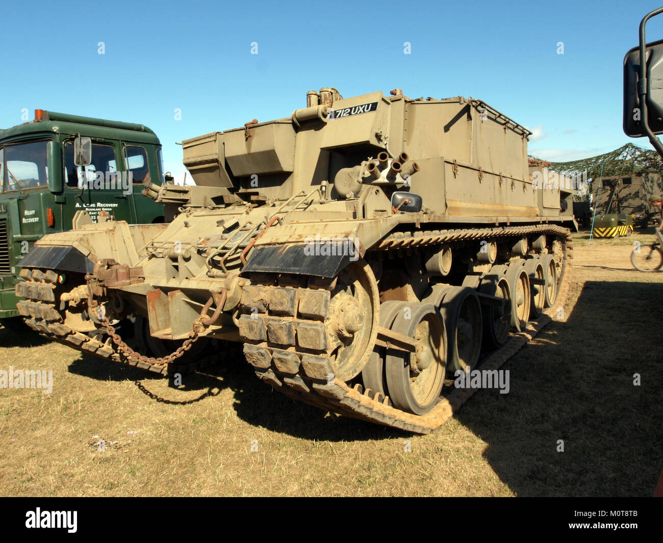 Centurion Recovery fornisce servizi professionali per operazioni di recupero, specializzate nel trasporto e nel recupero di veicoli. La loro flotta è attrezzata per gestire in modo efficiente varie attività di recupero. Foto Stock