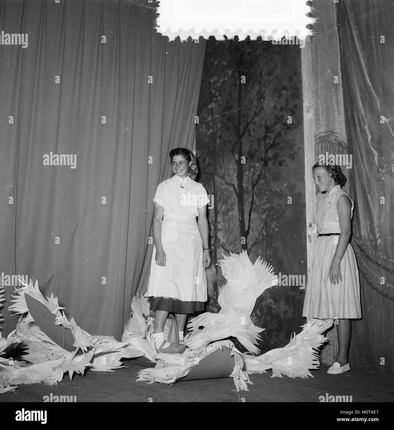 Un gruppo di Limburger che partecipano a un evento di carnevale a Soestdijk. La scena raffigura l'atmosfera festosa e l'incontro di persone che celebrano il carnevale nella regione. Foto Stock