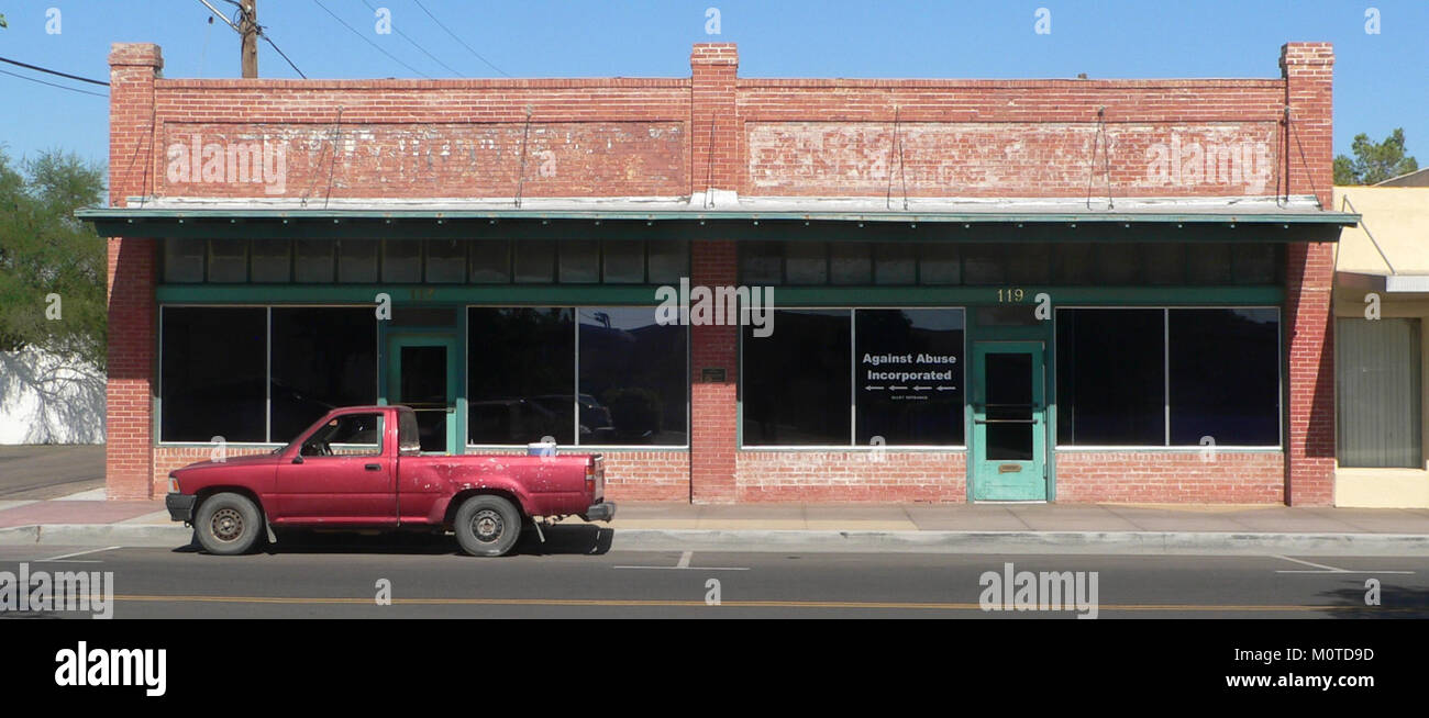 Casa Grande Arizona 117-119 N Firenze St da sé 1 Foto Stock