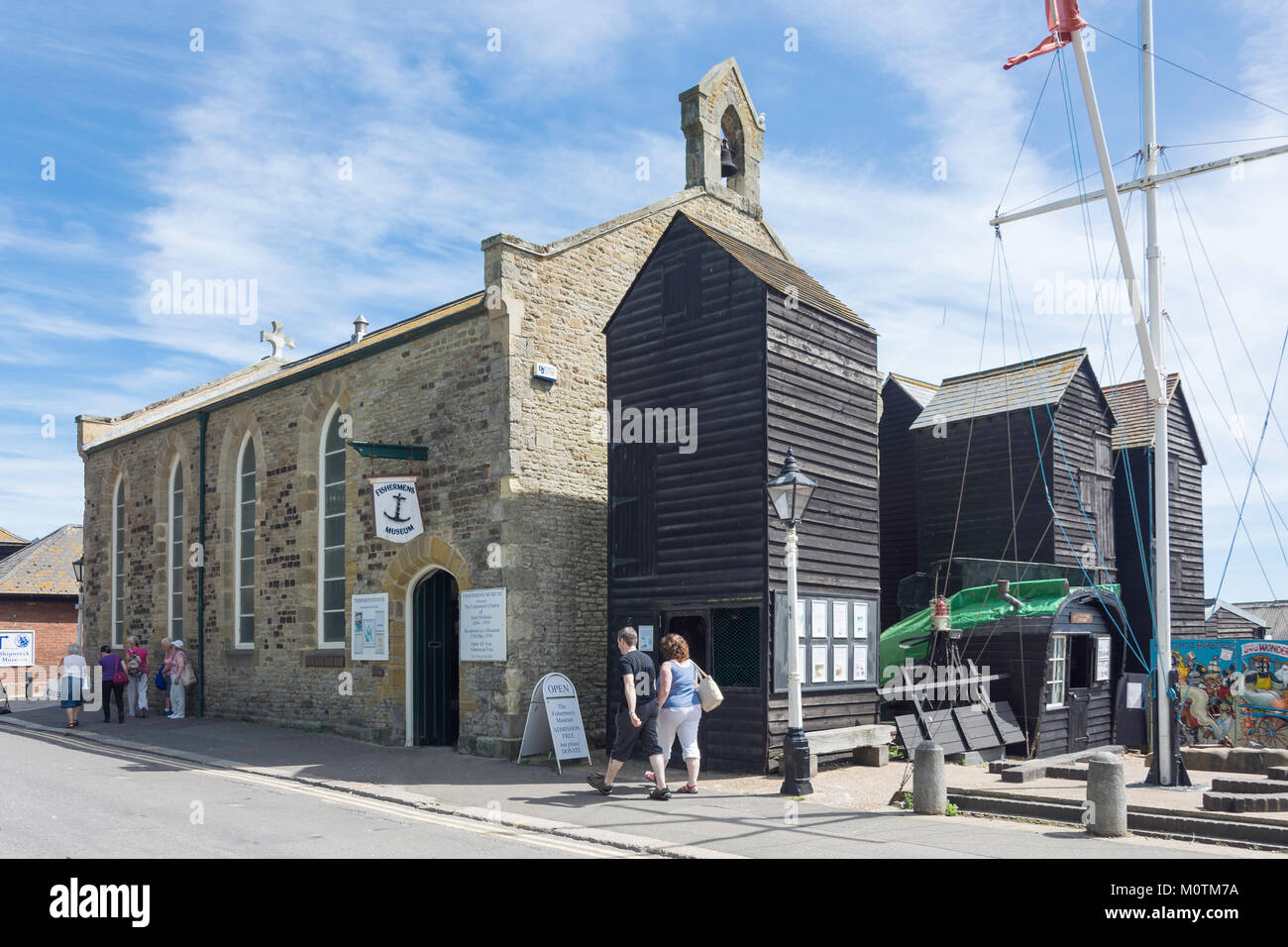 Fisherman's Museum, Rock-A-strada Nore, Hastings, East Sussex, England, Regno Unito Foto Stock