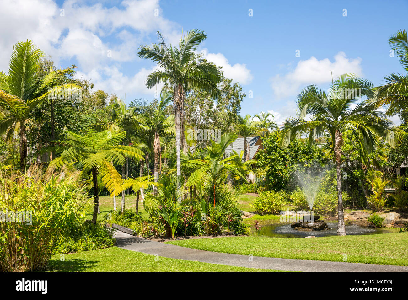 Niramaya Villas & Spa Resort a Port Douglas, estremo Nord Queensland, Australia Foto Stock