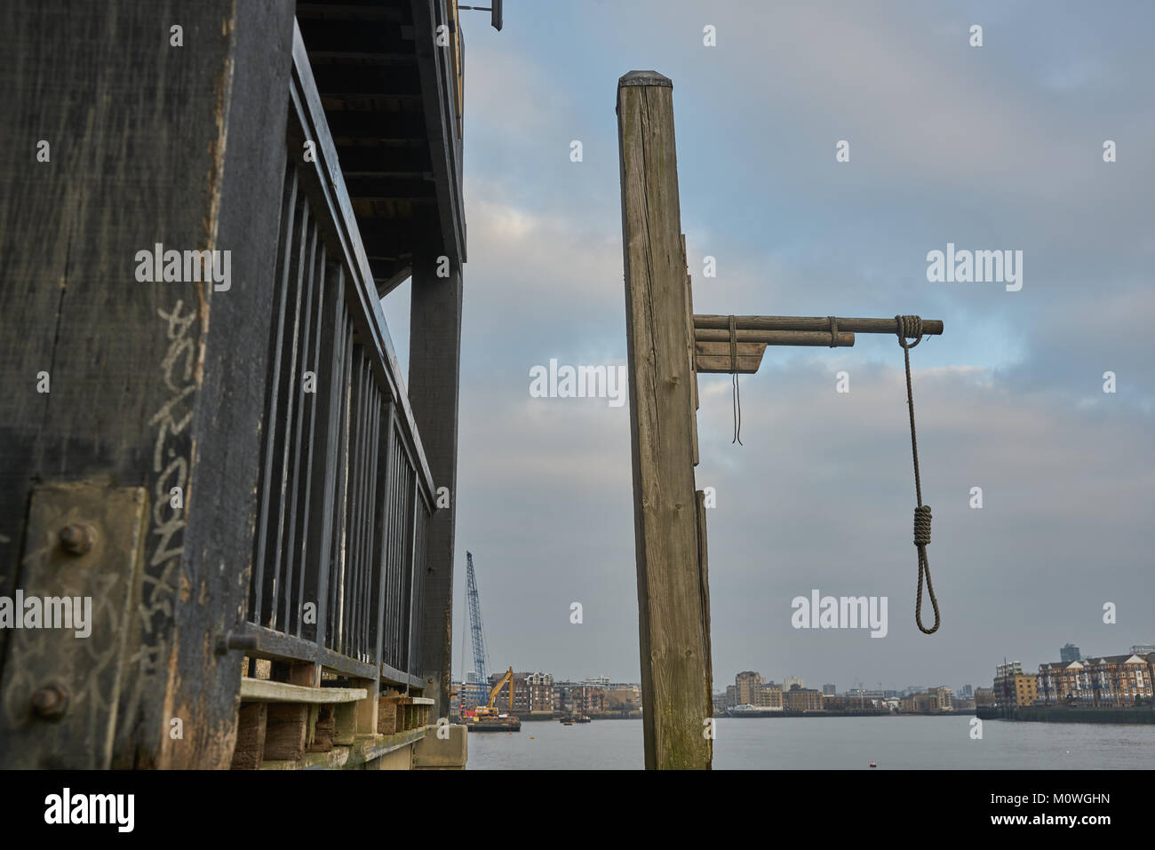 La prospettiva di whitby pub di Londra Foto Stock