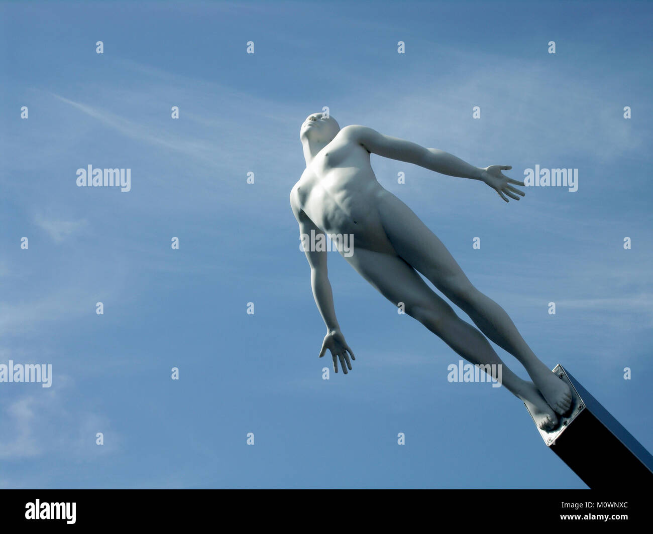 Sir Francis Crick Memorial Foto Stock