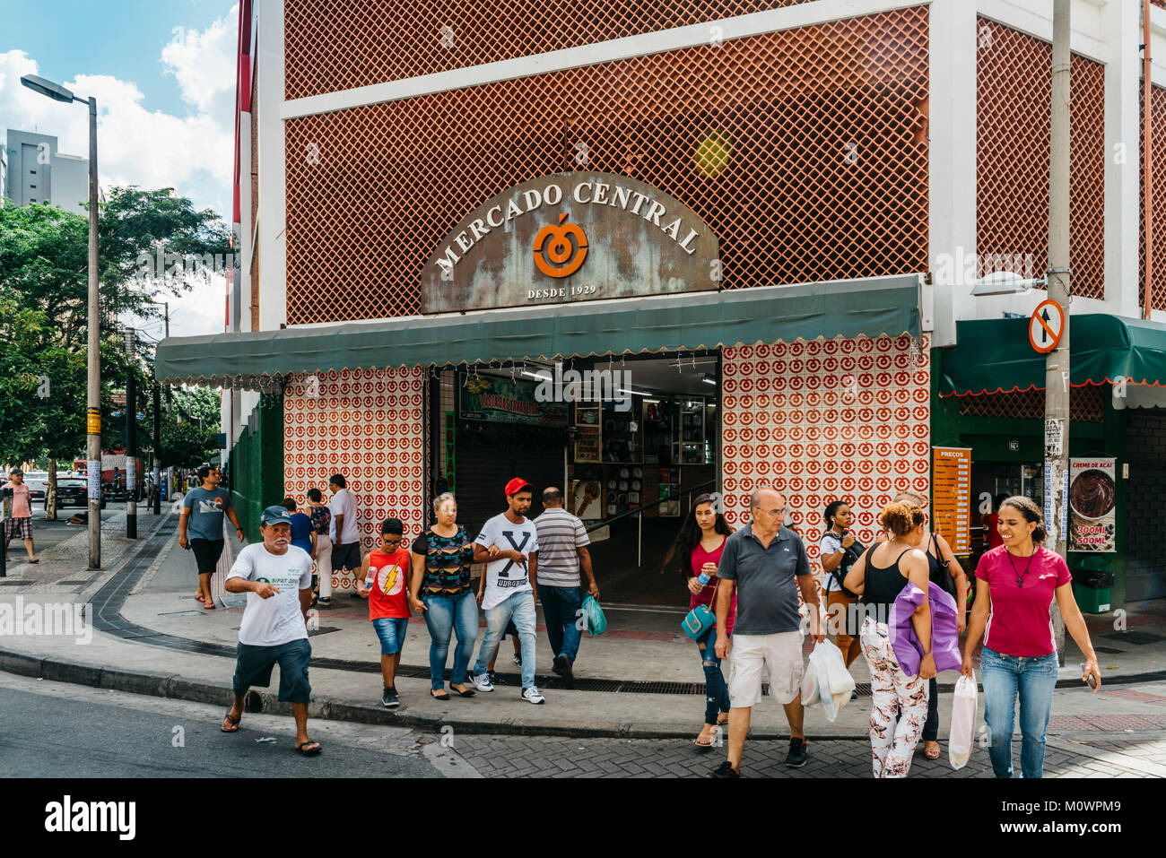 Il Mercado Central, Belo Horizonte, Minas Gerais, Brasile Foto Stock