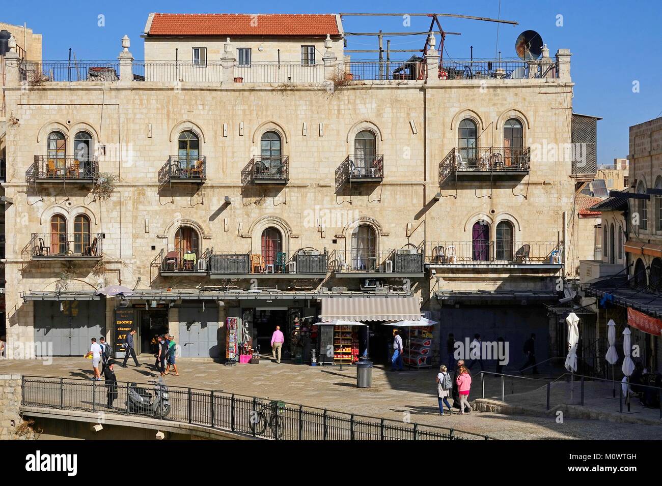 Israele,Gerusalemme,Città Vecchia,elencati come patrimonio mondiale dall UNESCO,Jaffa ate Foto Stock