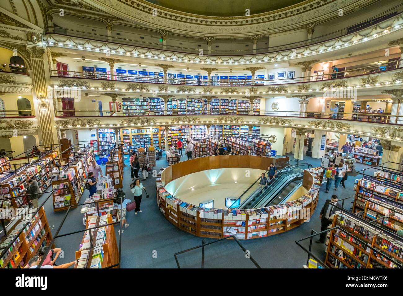 L'Argentina,provincia di Buenos Aires,Buenos Aires,El Ateneo Grand Splendid Bookshop Foto Stock