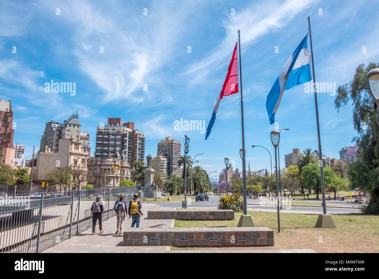 L'Argentina,in provincia di Cordoba,Cordoba,plaza Dean Funes Foto Stock