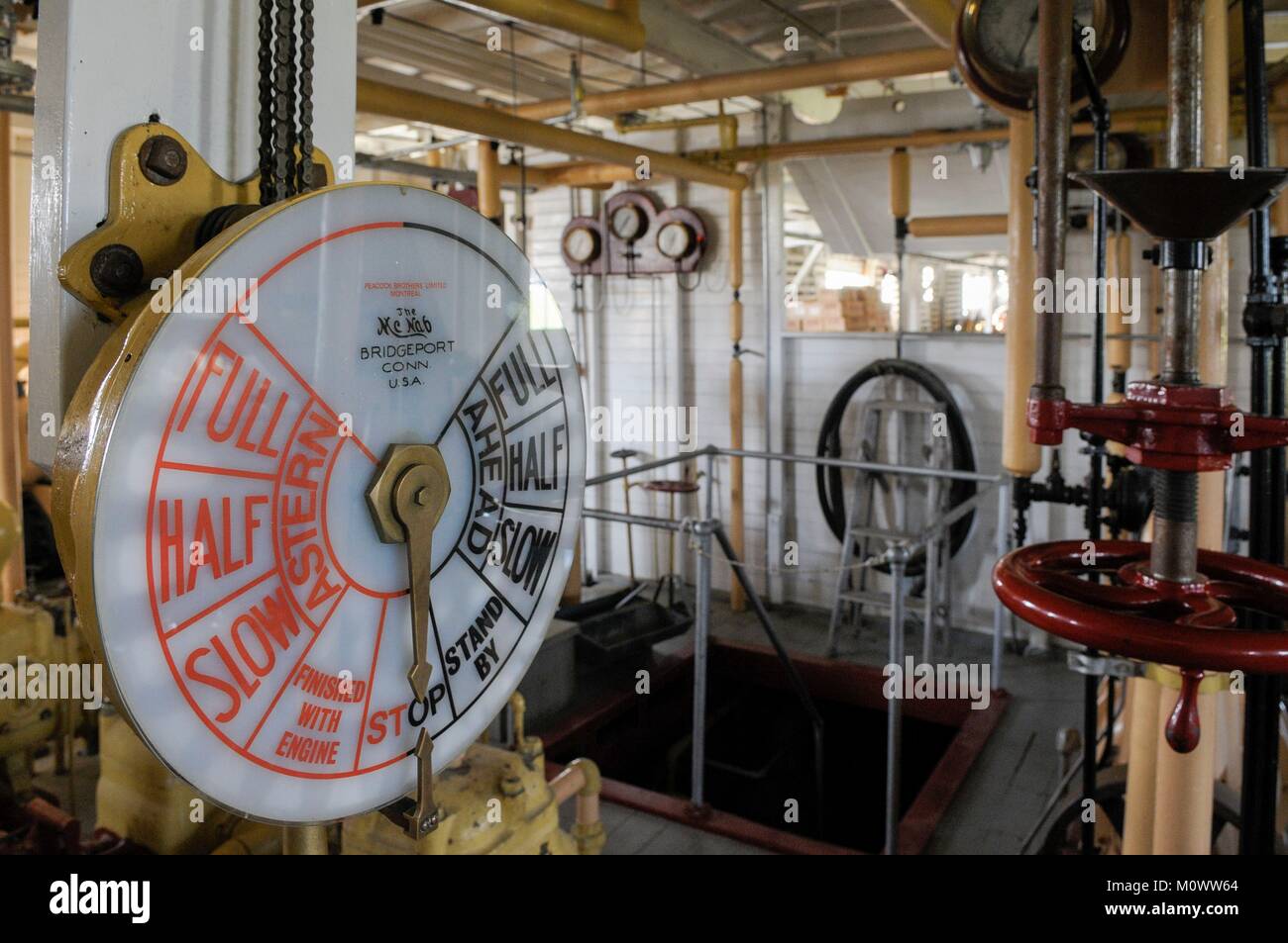 Canada,Yukon Territory,Whitehorse,S.S. Klondike classificato come un sito storico del Canada Foto Stock