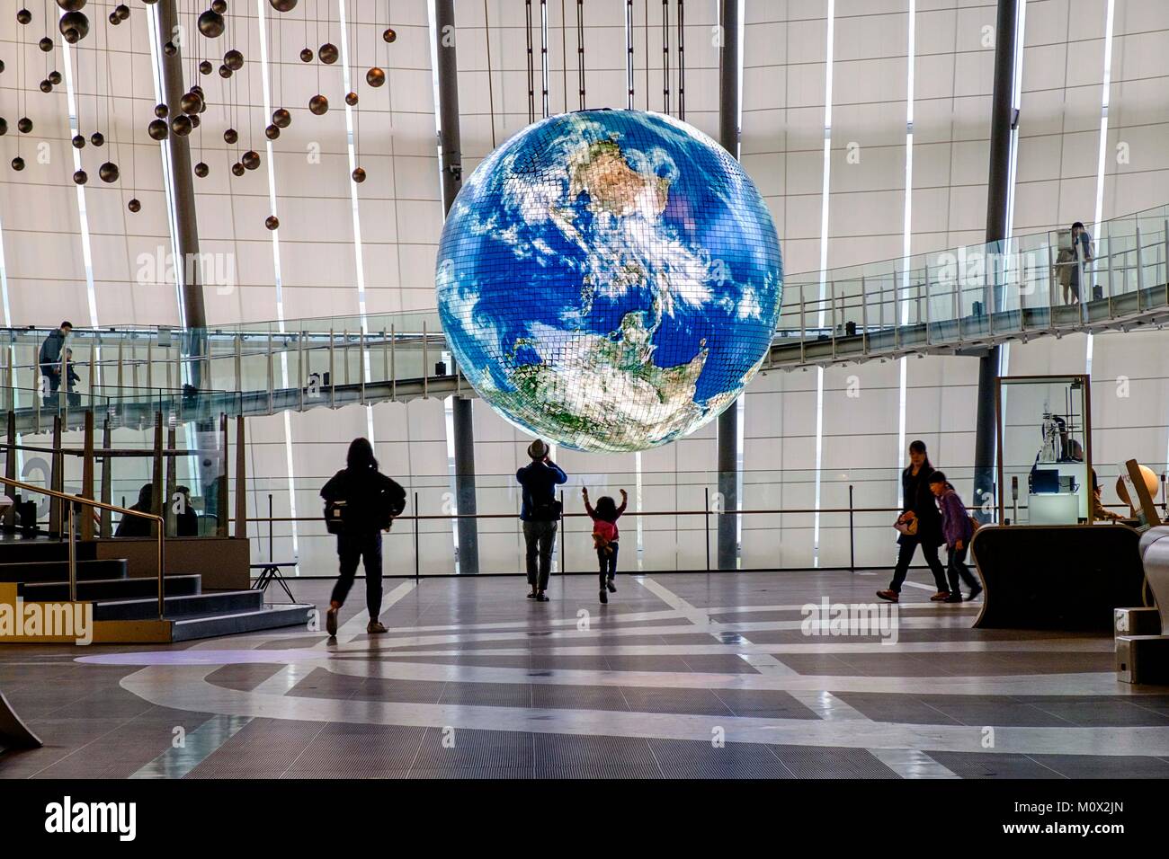 Giappone,Honshu island,Kanto regione,Tokyo,area di Odaiba,Museo Nazionale della Scienza emergente e innovazione Foto Stock