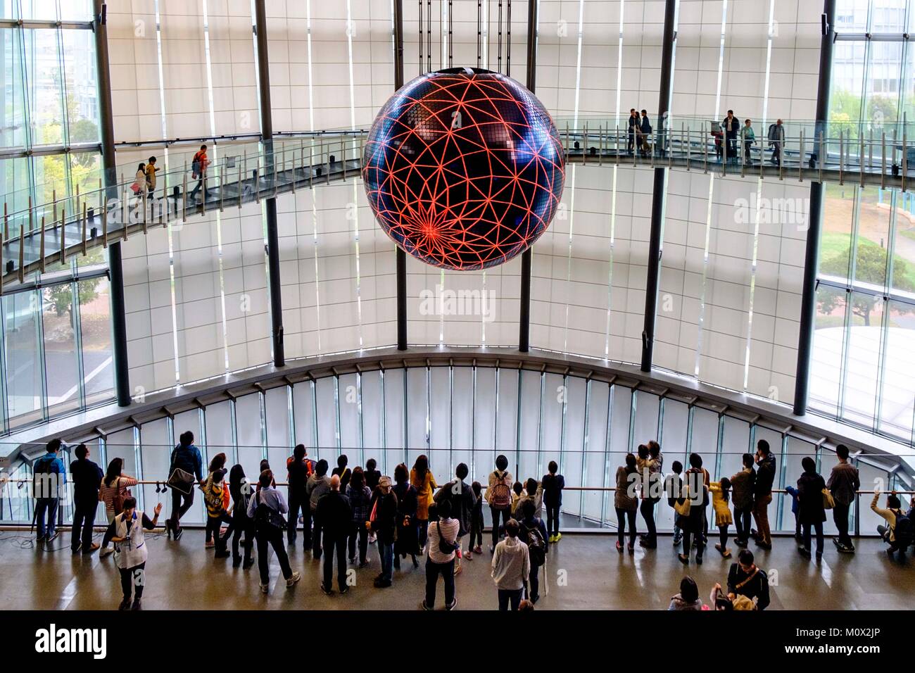 Giappone,Honshu island,Kanto regione,Tokyo,area di Odaiba,Museo Nazionale della Scienza emergente e innovazione Foto Stock