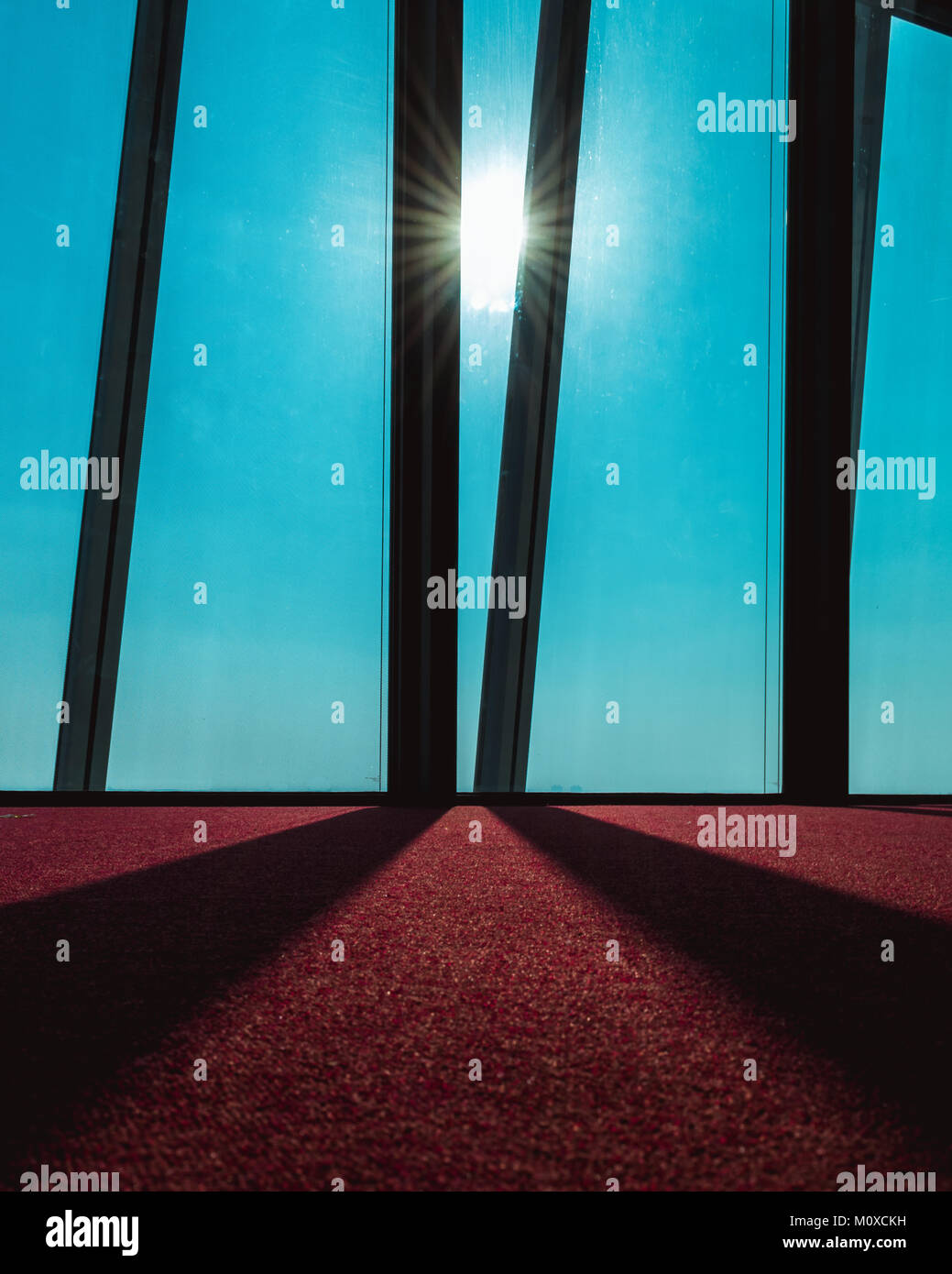 Vista interna della hadid torre in vita di città, Milano, Italia Foto Stock