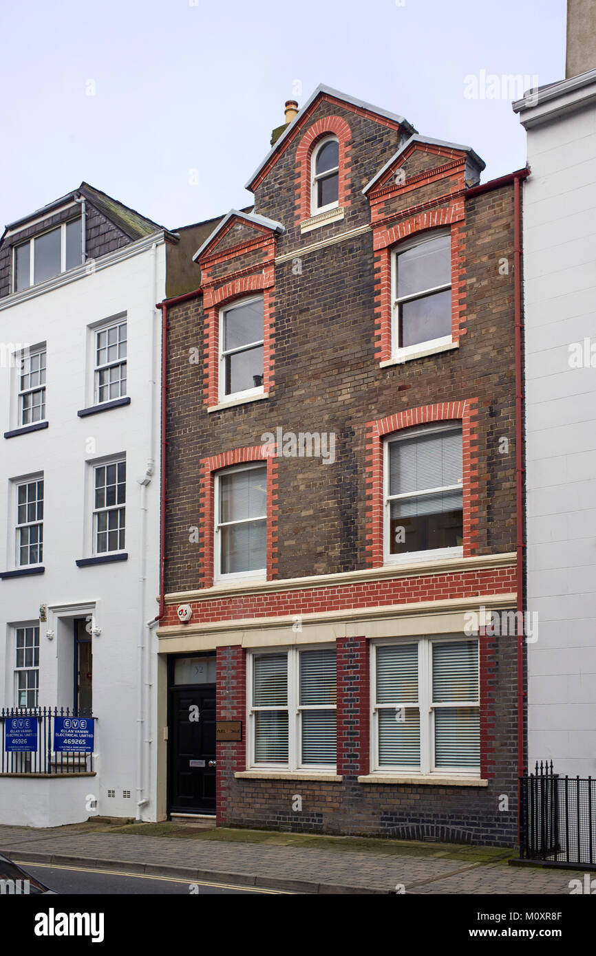 La sede di GVC partecipazioni alla 32 Athol Street, Douglas, Isola di Man Foto Stock