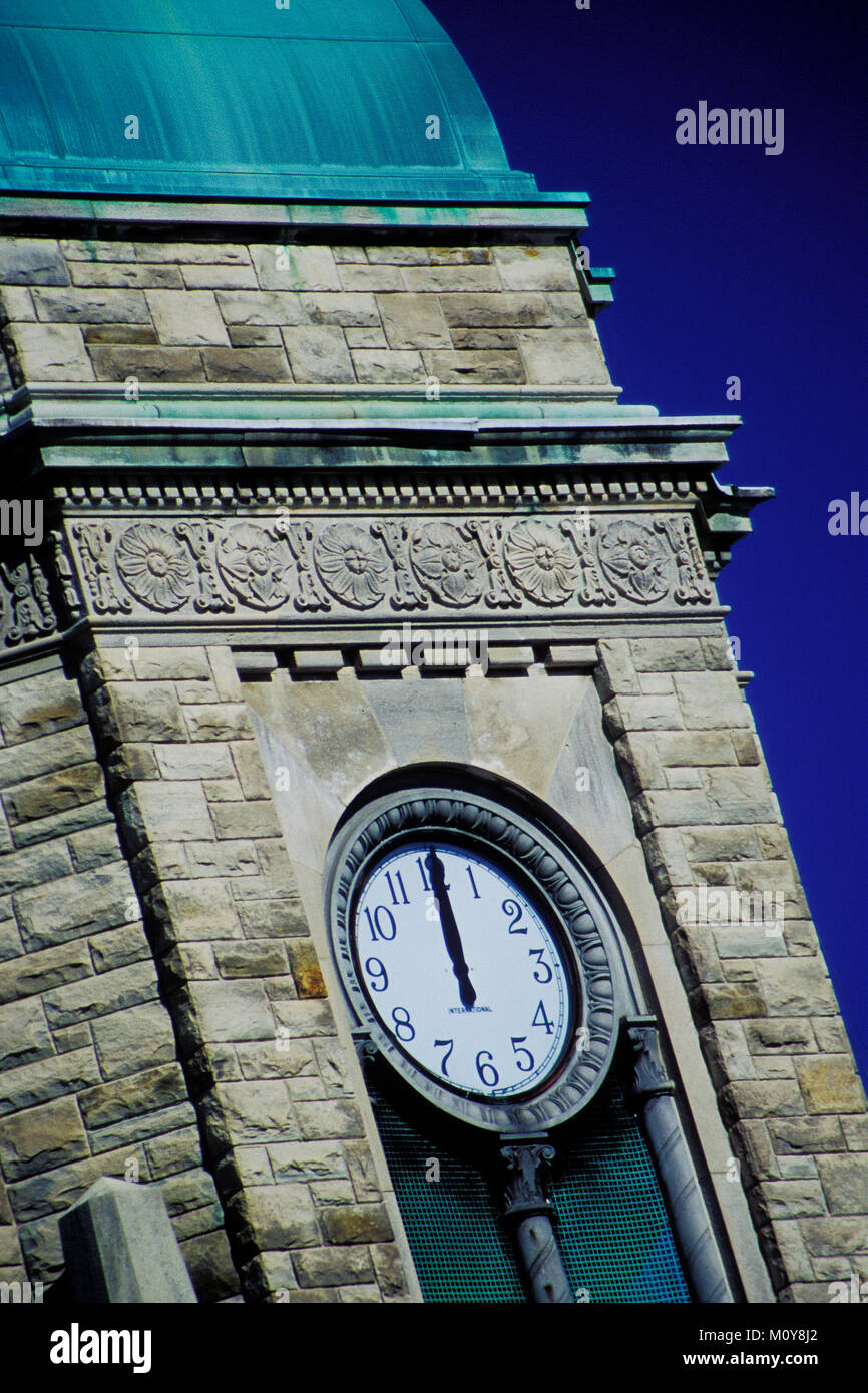 Torre dell Orologio Post Office Cambridge (GALT) Ontario Canada Foto Stock