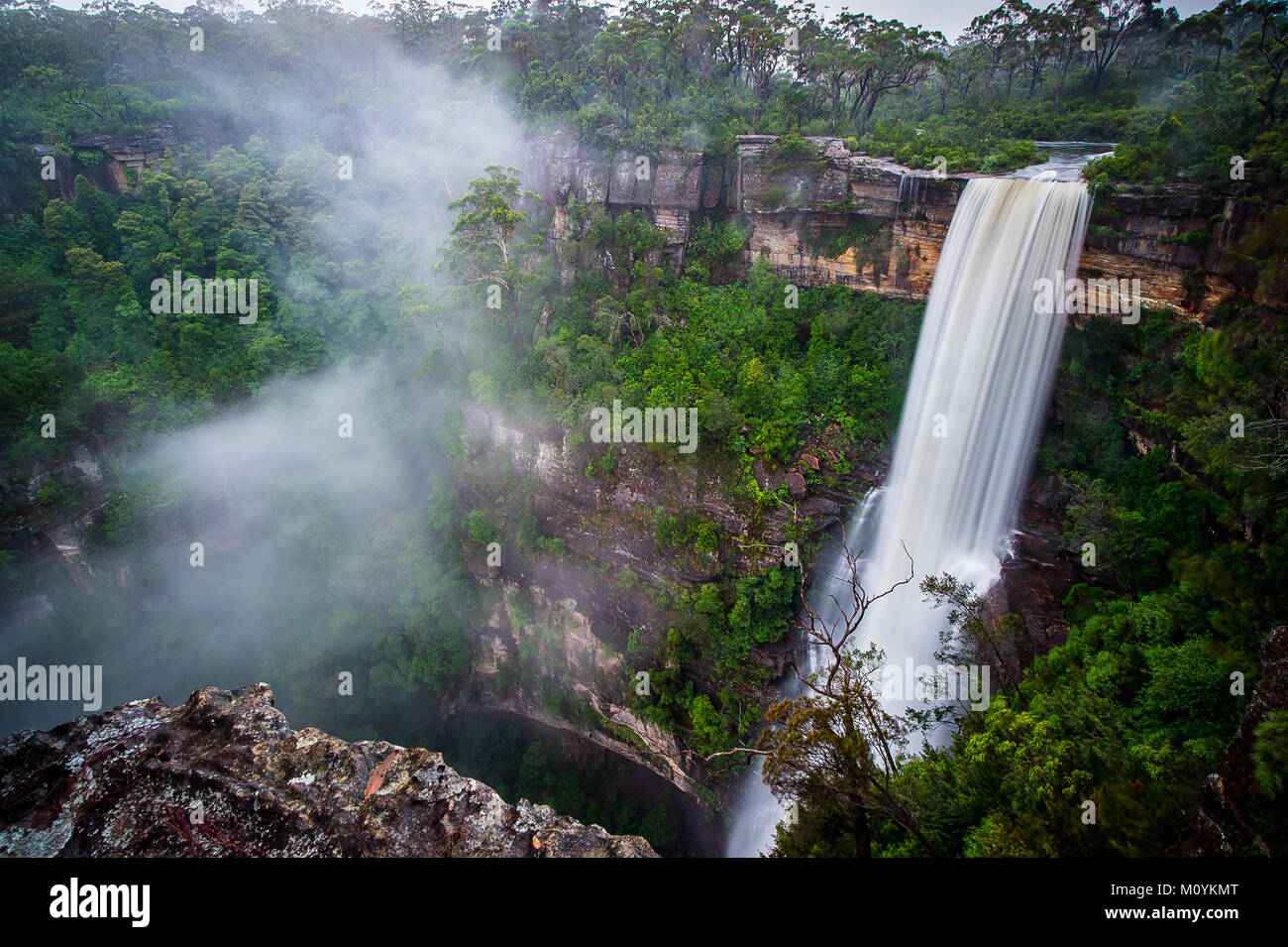 Gerringong Falls, Budderoo National Park NSW, Australia Foto Stock