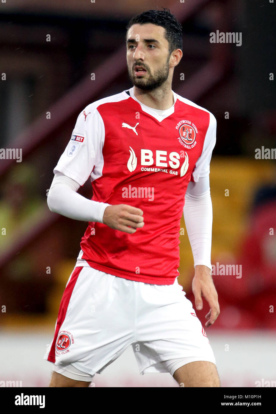 Conor McLaughlin, Fleetwood Town Foto Stock