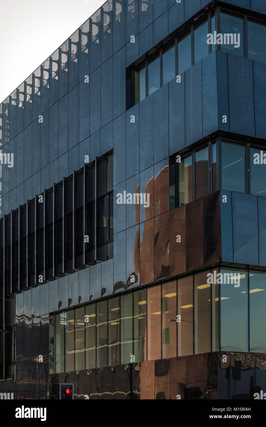 Il National grafene Institute è un istituto di ricerca e di costruzione presso l Università di Manchester PHILLIP ROBERTS Foto Stock