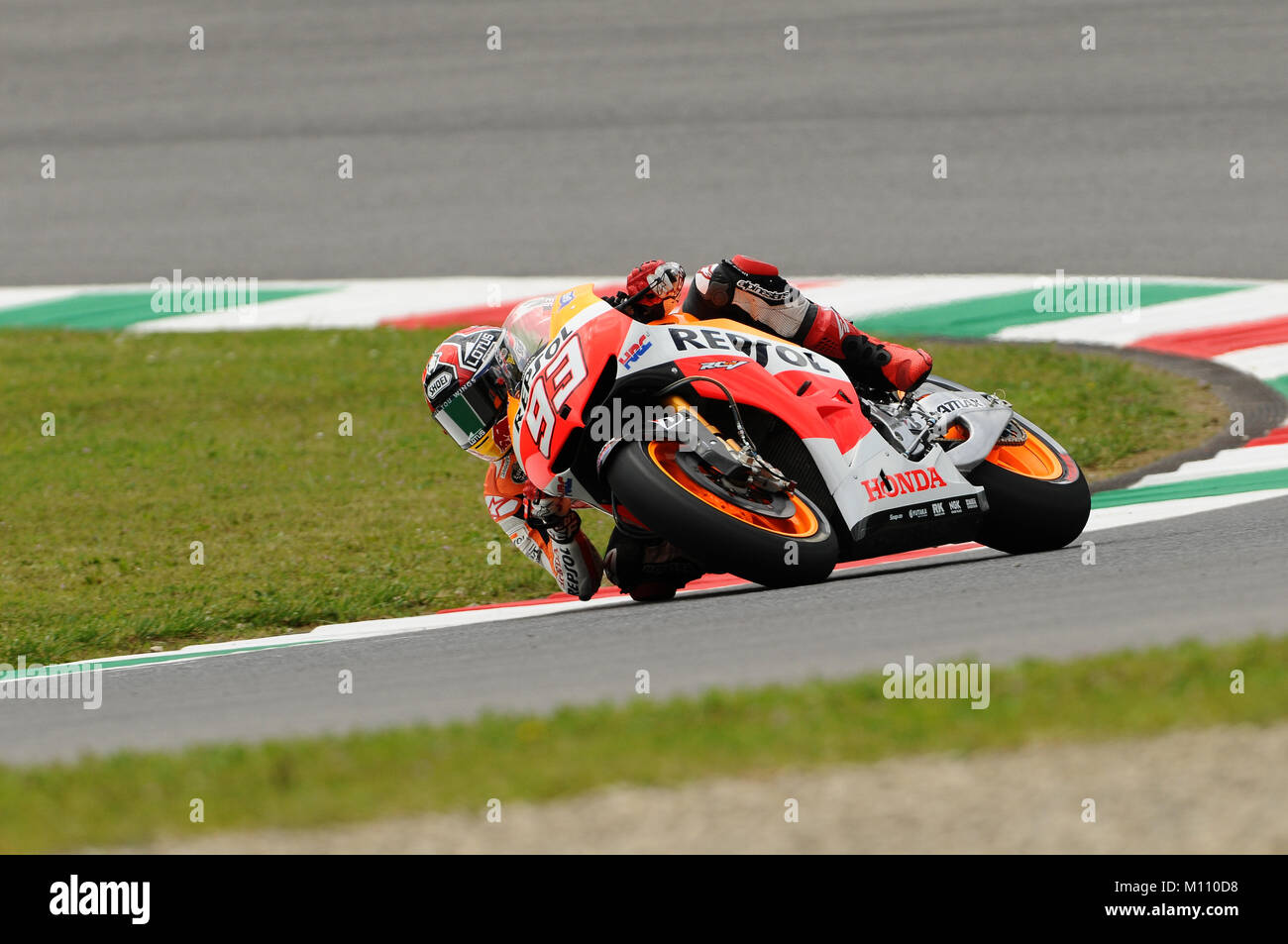 MUGELLO - Italia, 31 maggio: spagnola Repsol Honda rider Marc Marquez a 2013 TIM MotoGP dell'Italia il 31 maggio 2013 Foto Stock