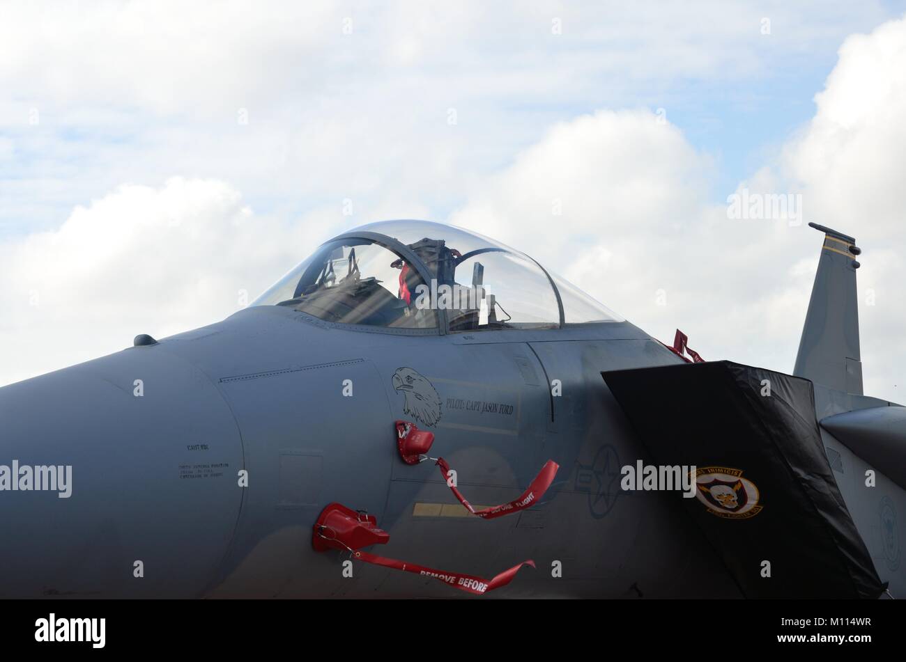 McDonnell Douglas F-15C Eagle, 48th FW/493rd FS, USAF Foto Stock