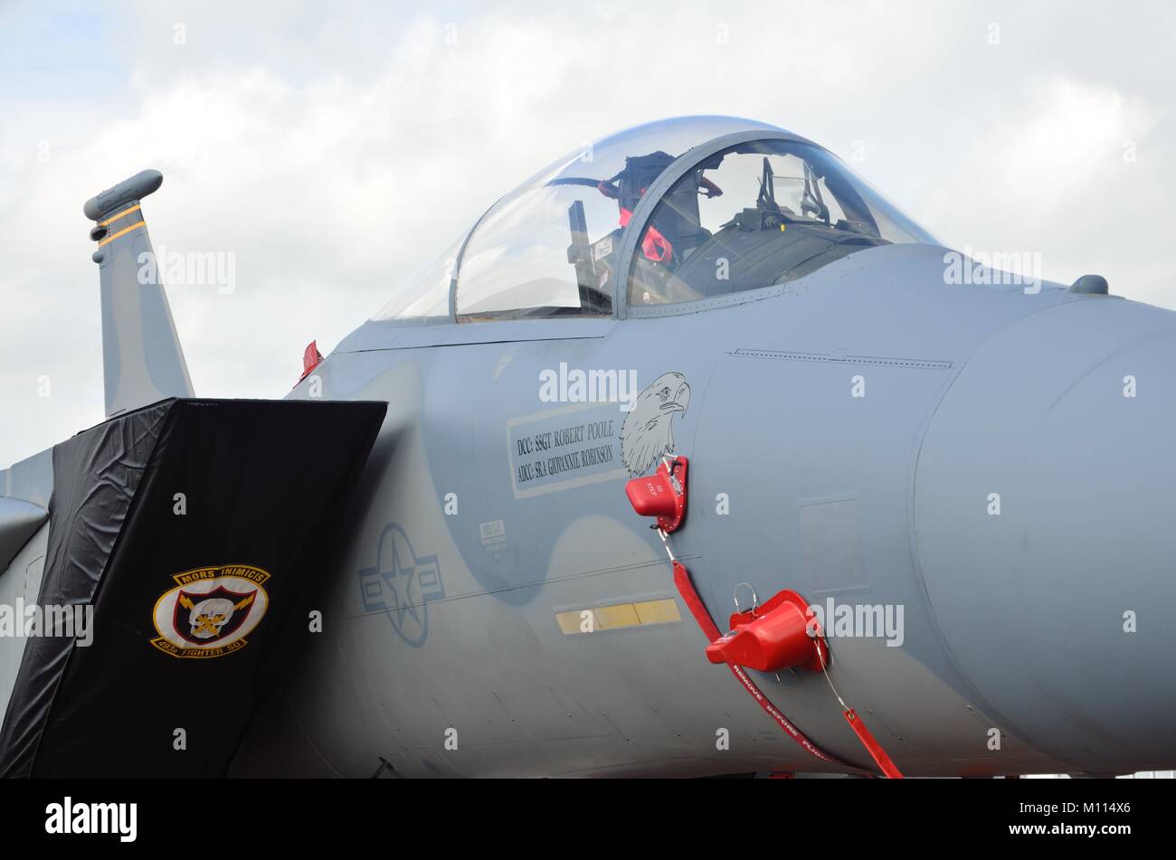 McDonnell Douglas F-15C Eagle, 48th FW/493rd FS, USAF Foto Stock