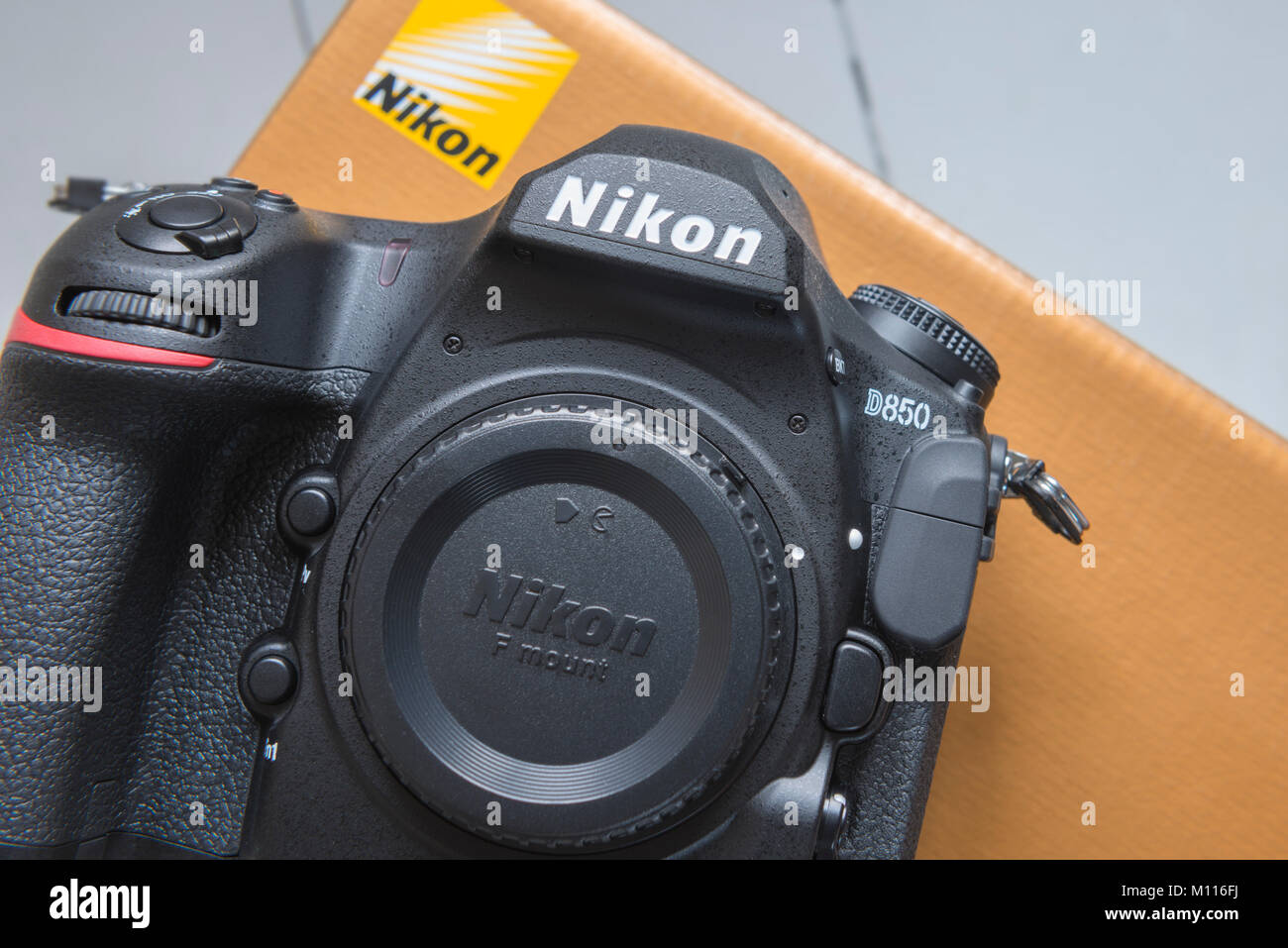 La Nikon D850 Foto Stock