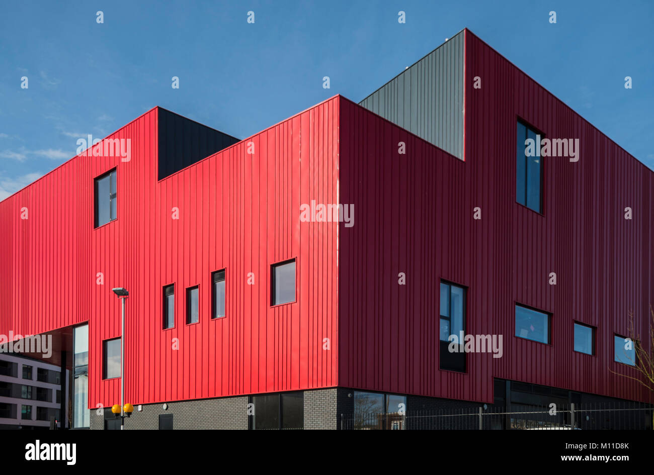 Millbay Academy, Plymouth. Conosciuto localmente come la Casa Rossa: PHILLIP ROBERTS Foto Stock