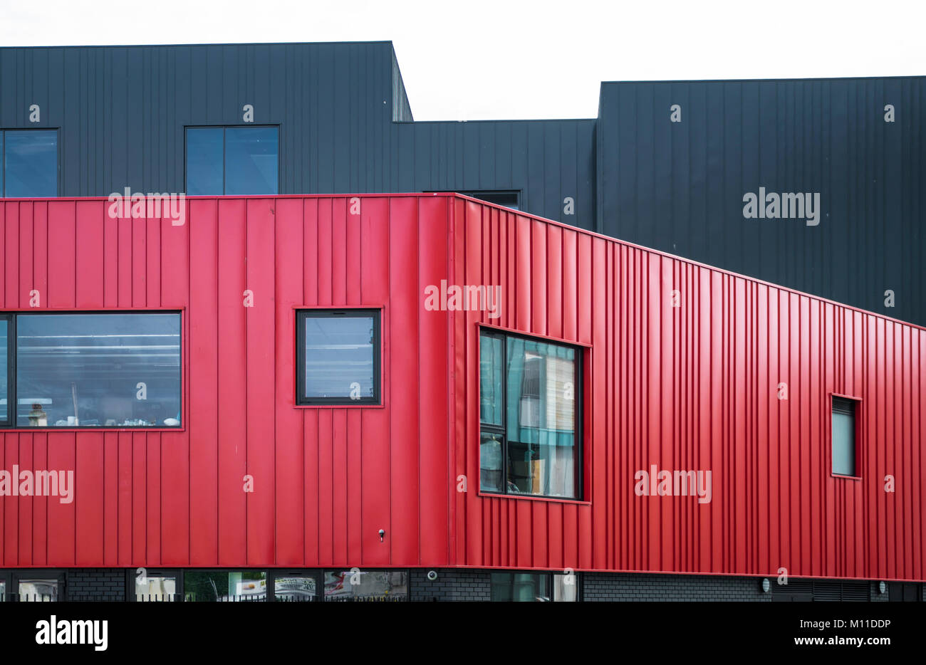 Millbay Academy, Plymouth. Conosciuto localmente come la Casa Rossa: PHILLIP ROBERTS Foto Stock