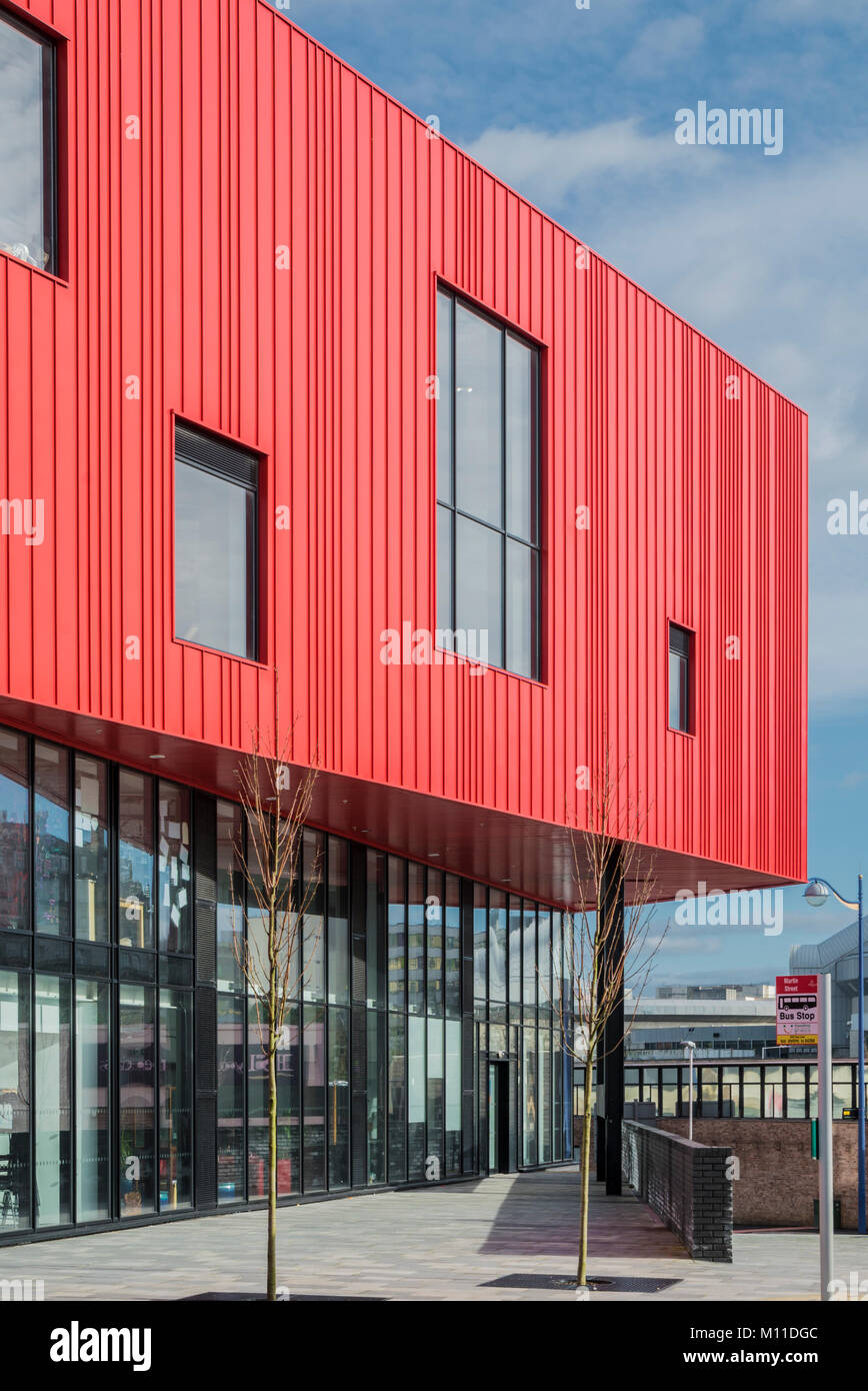 Millbay Academy, Plymouth. Conosciuto localmente come la Casa Rossa: PHILLIP ROBERTS Foto Stock