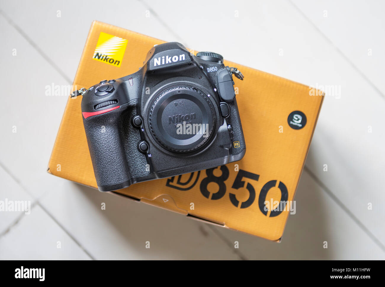 La Nikon D850 Foto Stock