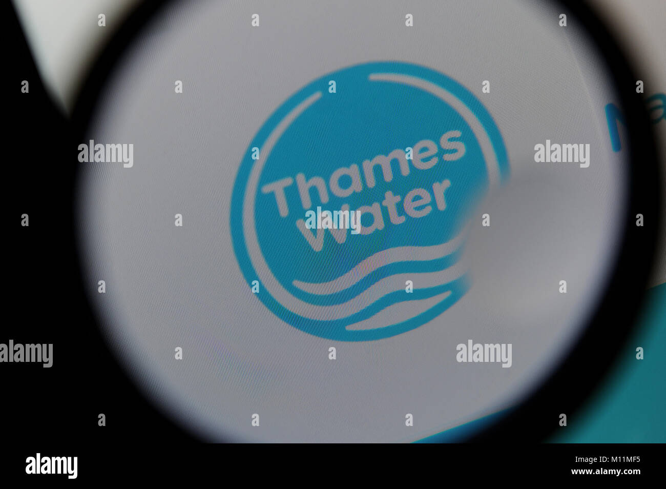 Thames Water Foto Stock