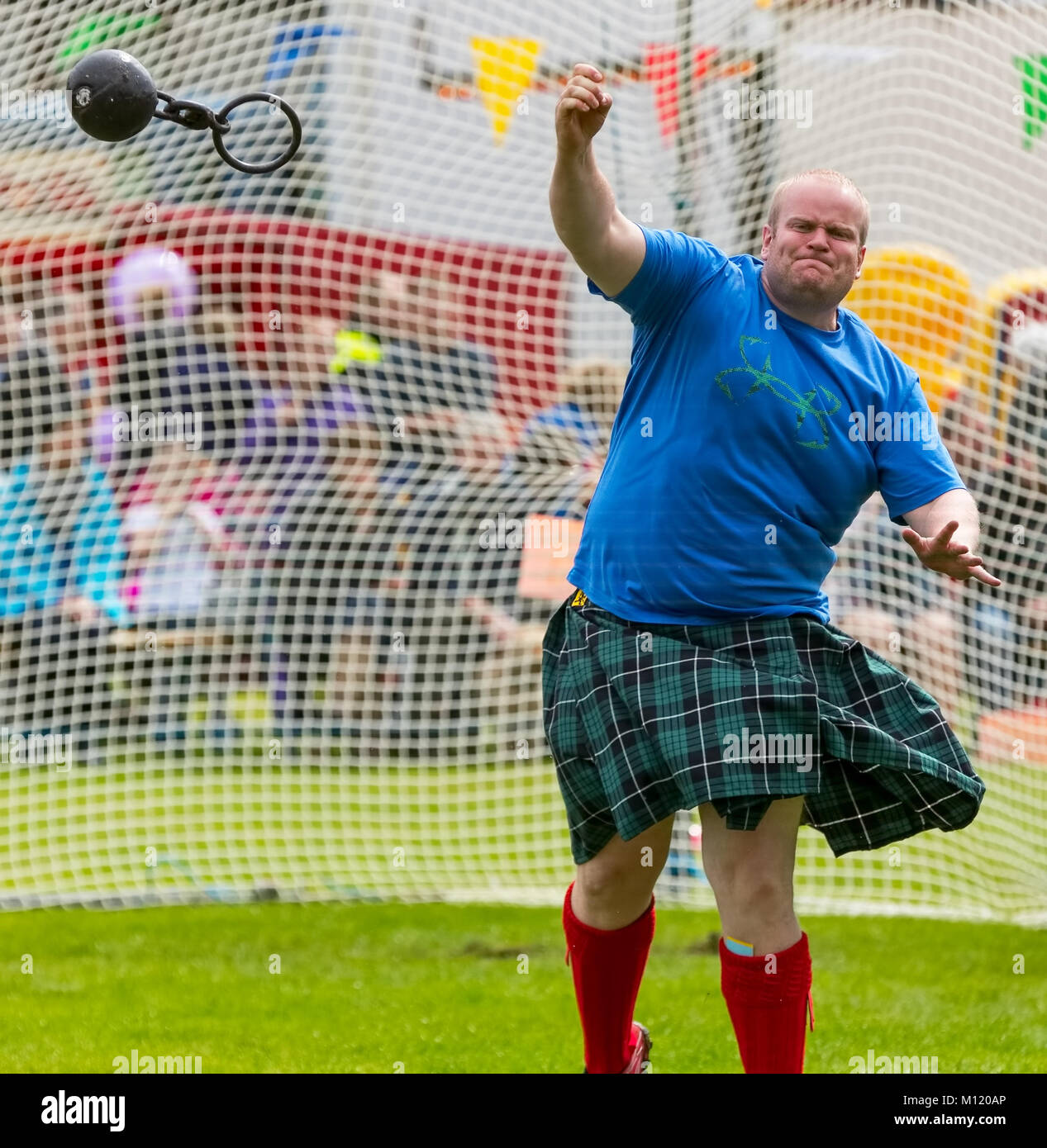 Tom Fyvie da Aboyne getta la 28Lb Foto Stock