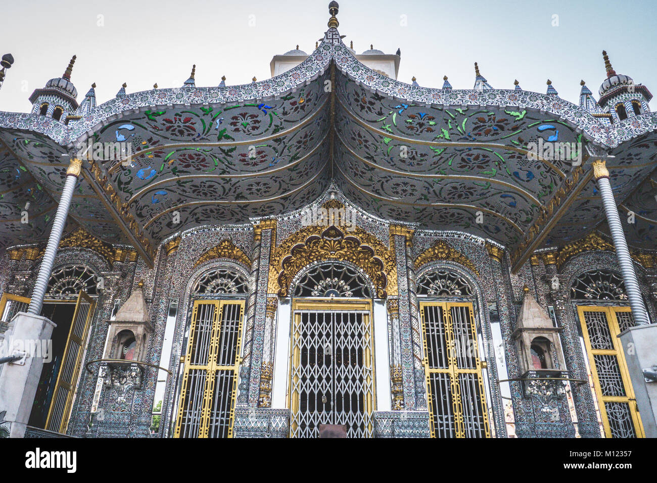 Tempio Jain Architettura, Kolkata, India Foto Stock