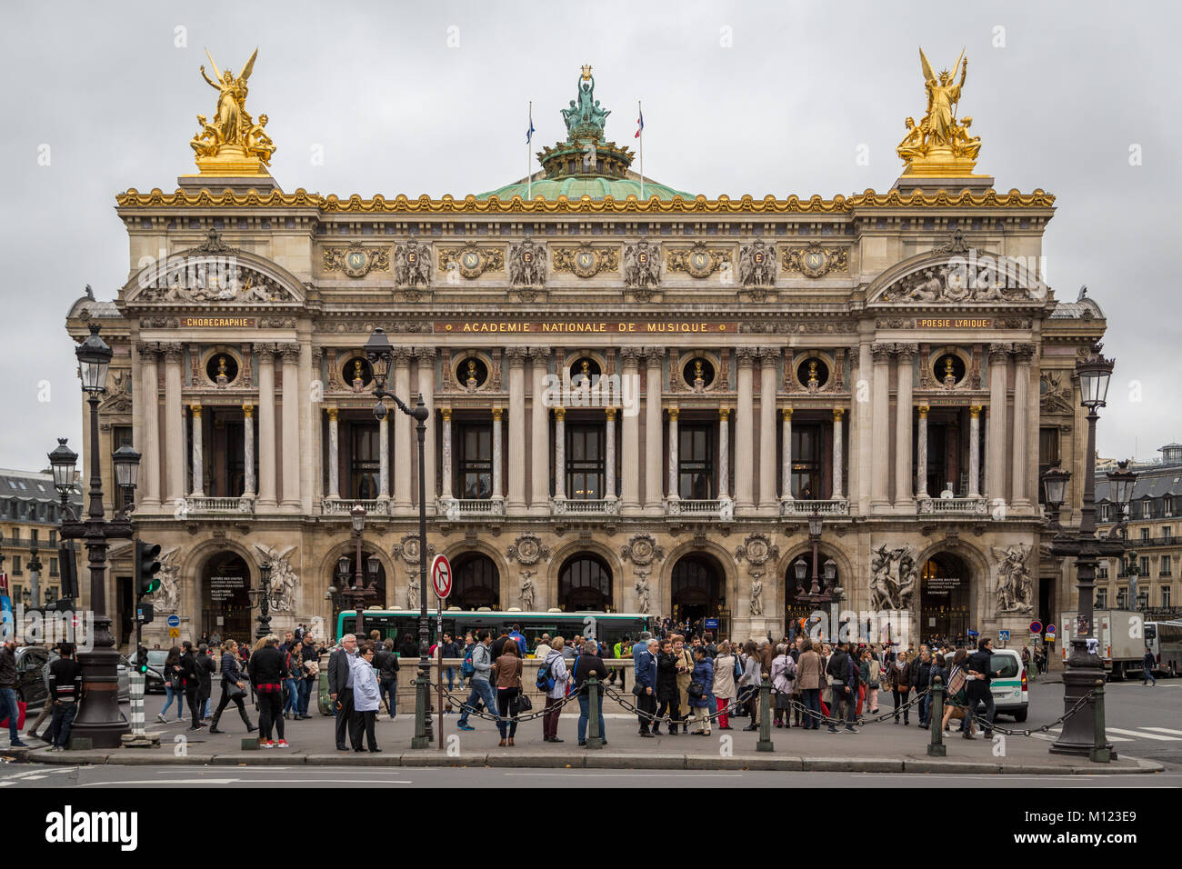 Paris Opera,Opéra National de Paris, Opéra Garnier, Palais Garnier,Parigi,Francia Foto Stock