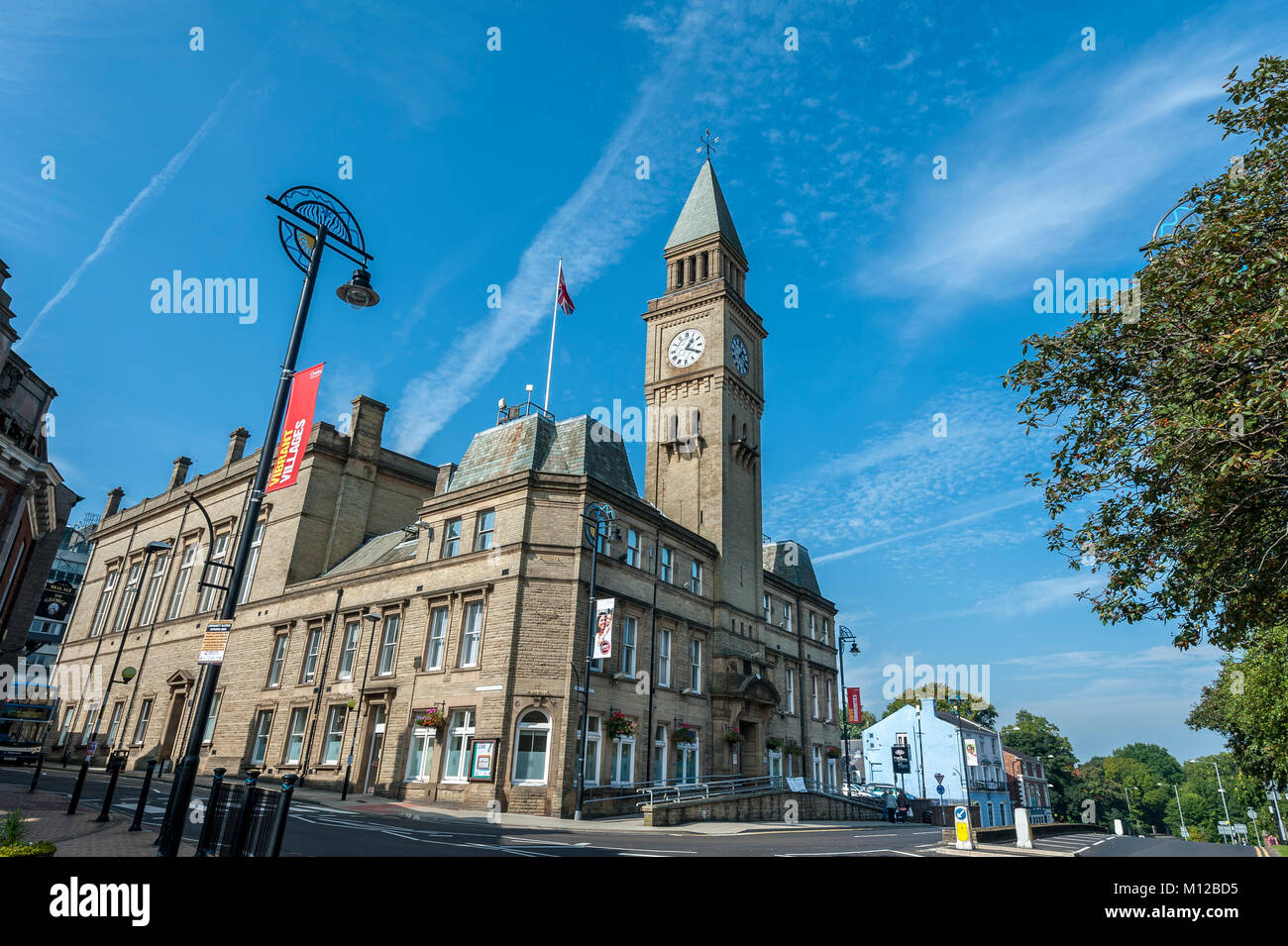 Chorley Municipio Lancashire situato in una strada di mercato nel centro della città Foto Stock